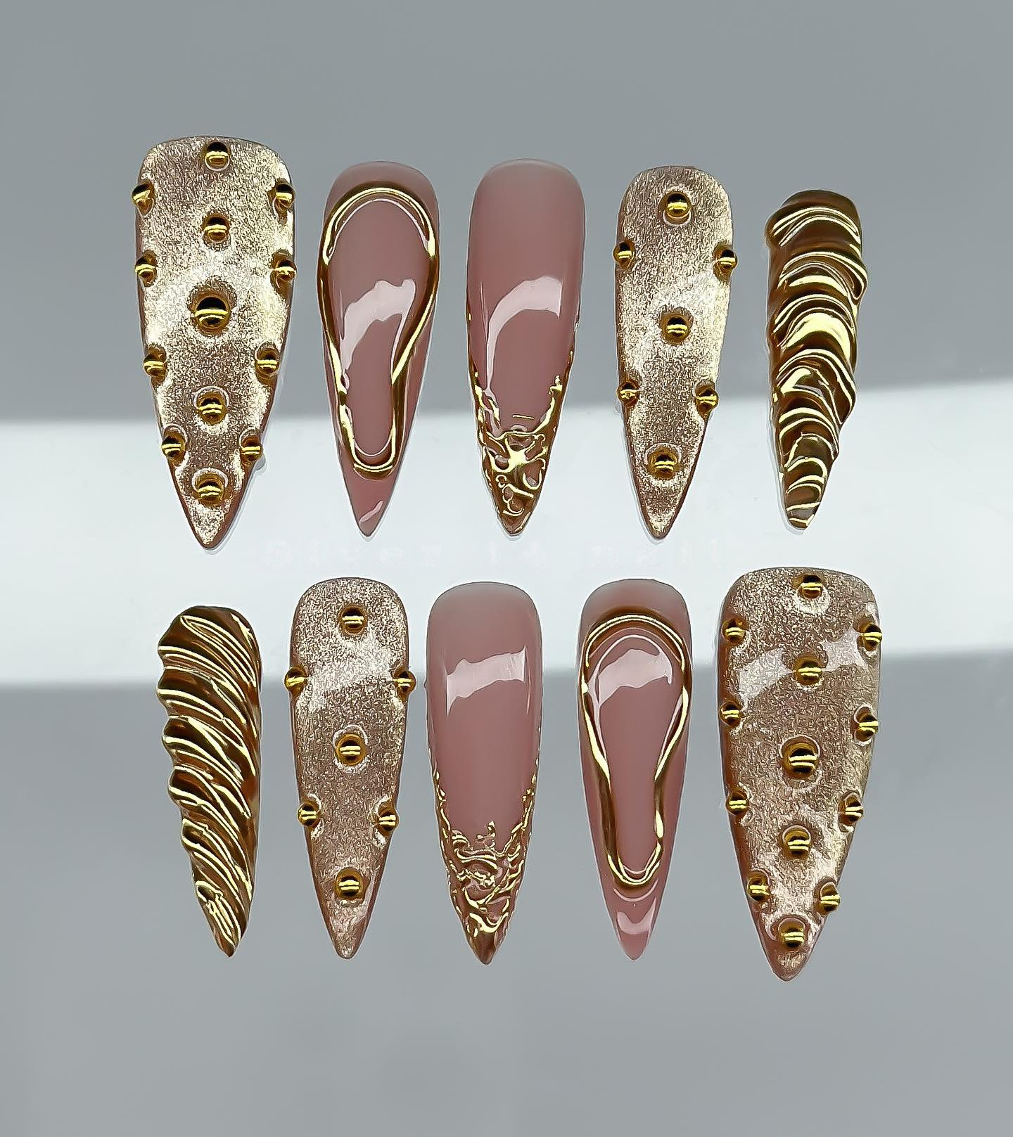 Gilded Nude Muse