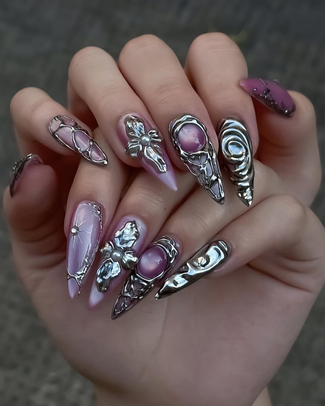 Gothic Amethyst Armor