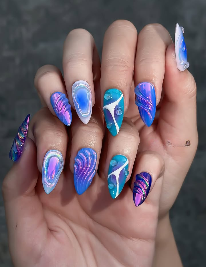 Neon Cyber-Flux