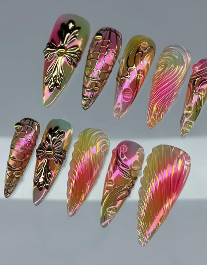 Celestial Chrome Aurora