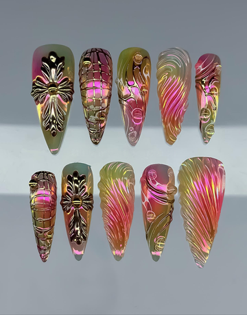 Celestial Chrome Aurora