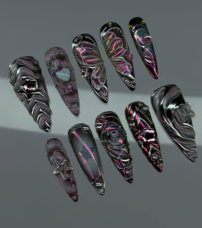 Iridescent Aurora Shell