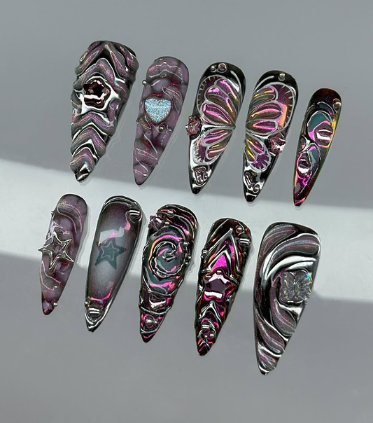 Iridescent Aurora Shell