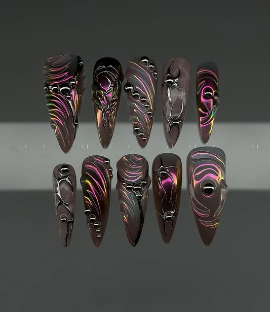 Ethereal Cyber-Amethyst