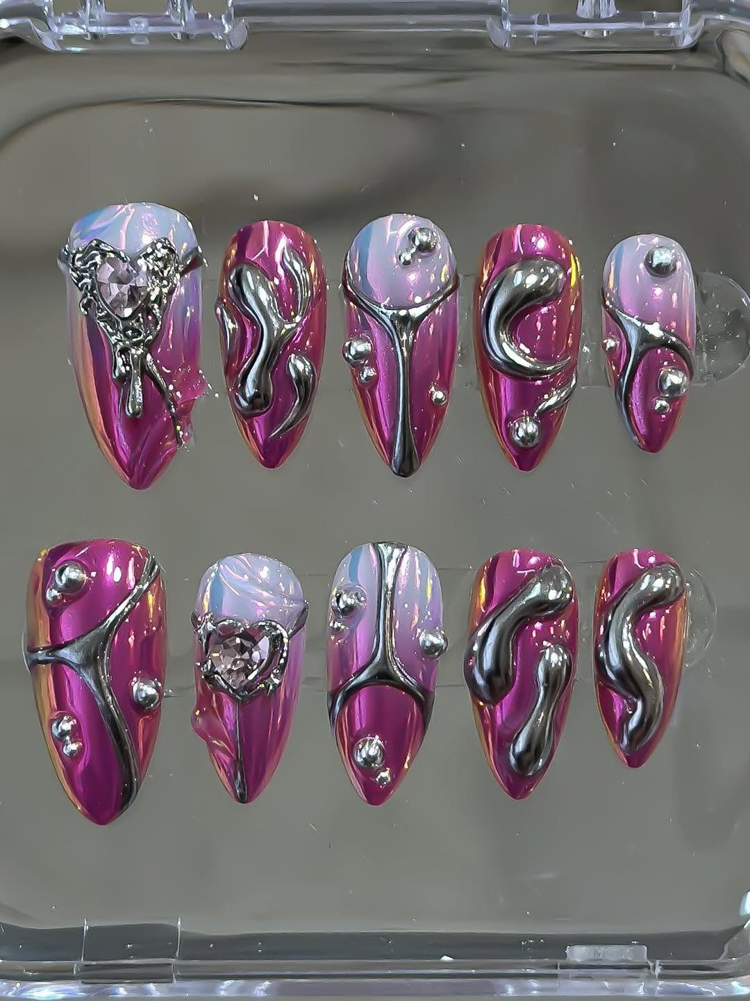 Iridescent Aura Chrome
