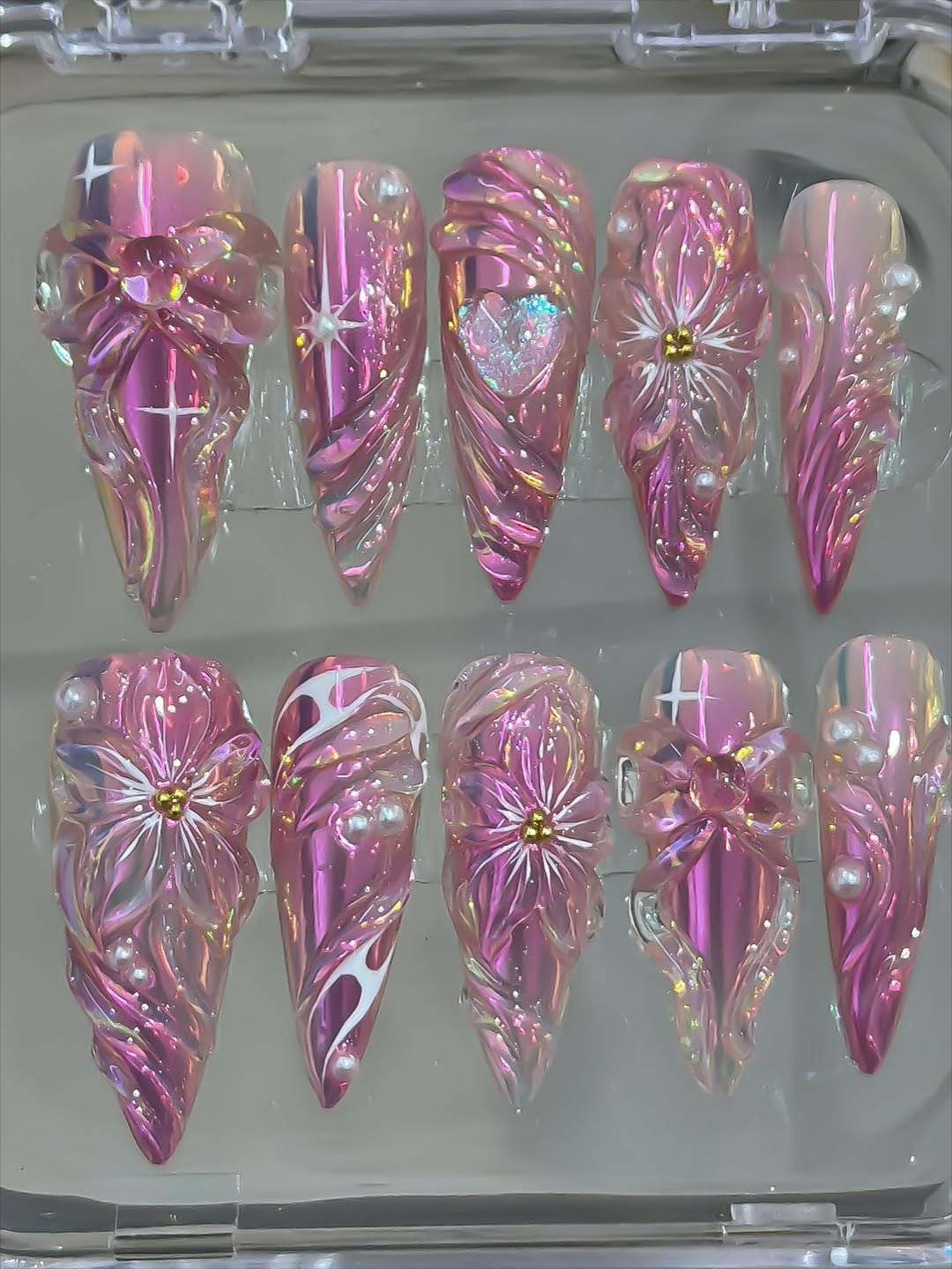 Iridescent Aurora Blossom