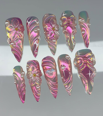 Iridescent Aurora Blossom