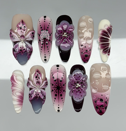 Victorian Orchid Elegance