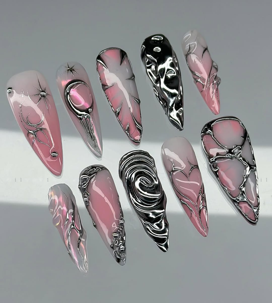 Ethereal Cyber-Core Nebula