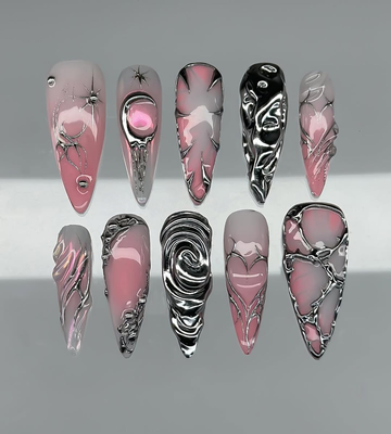 Ethereal Cyber-Core Nebula