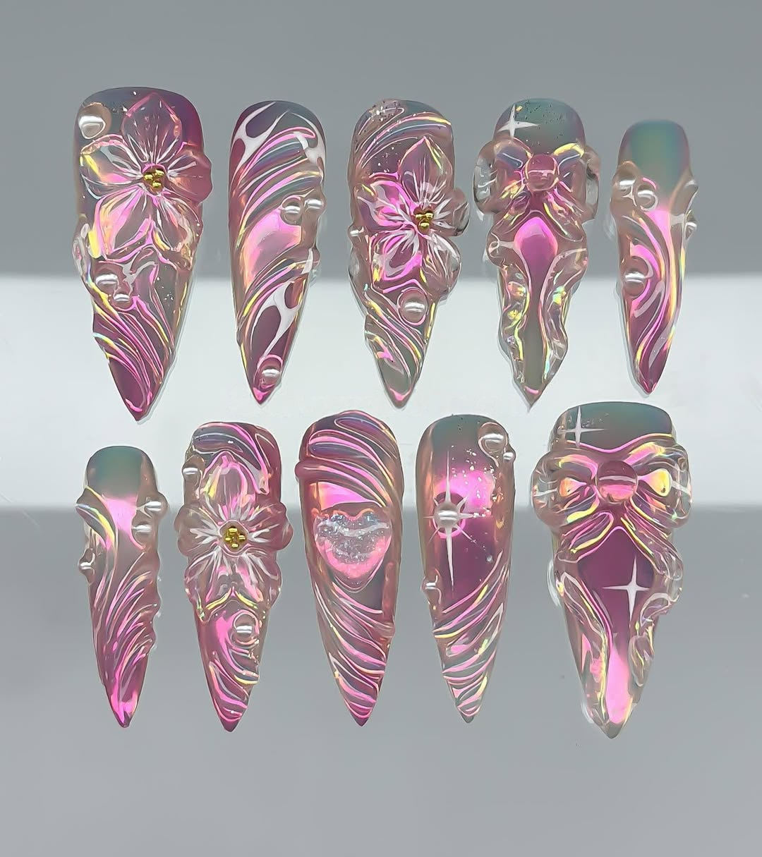 Iridescent Aurora Blossom