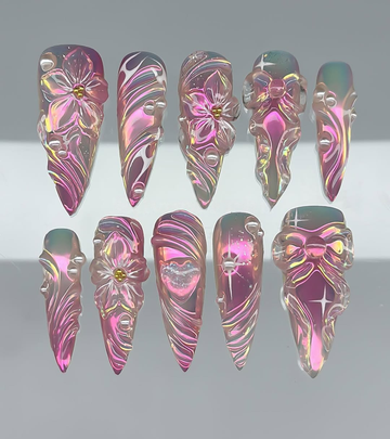 Iridescent Aurora Blossom