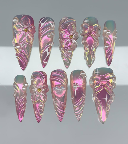 Iridescent Aurora Blossom