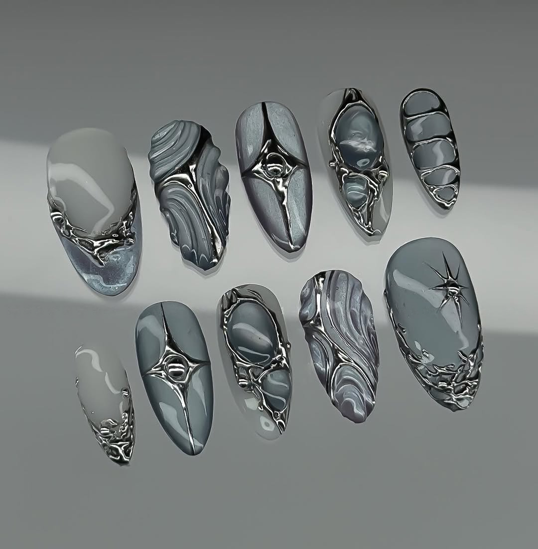 Ethereal Frost & Silver Chrome