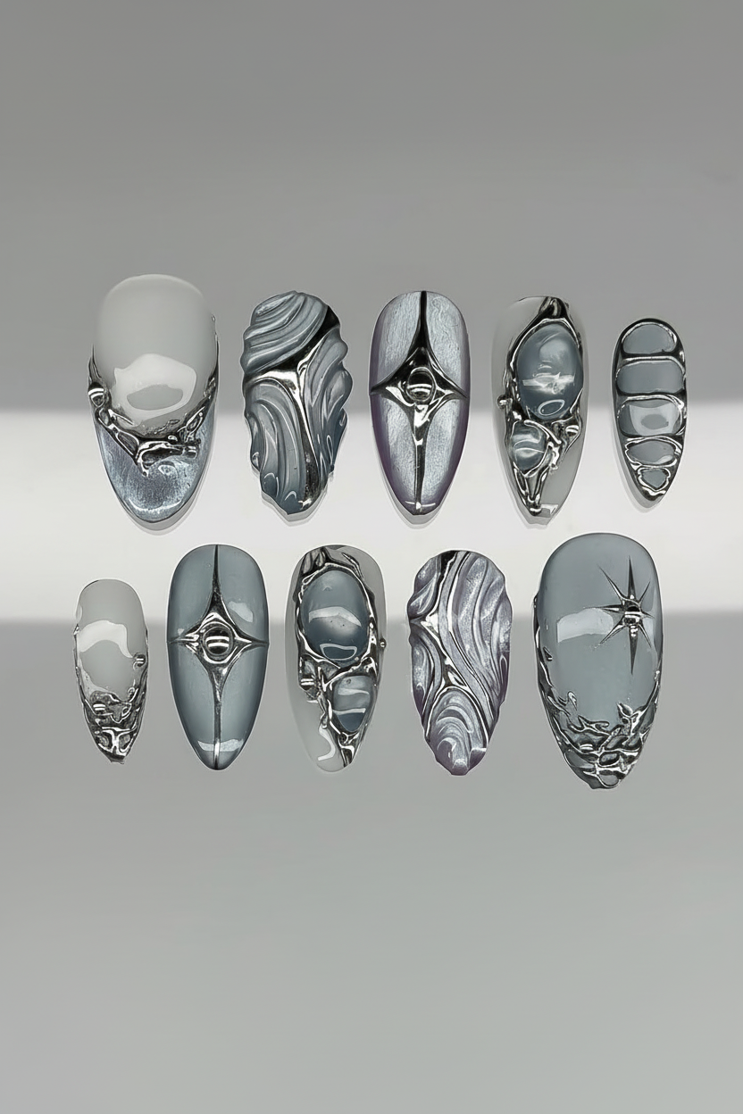 Ethereal Frost & Silver Chrome