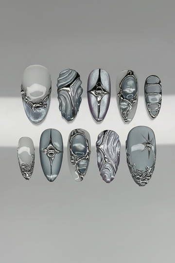 Ethereal Frost & Silver Chrome