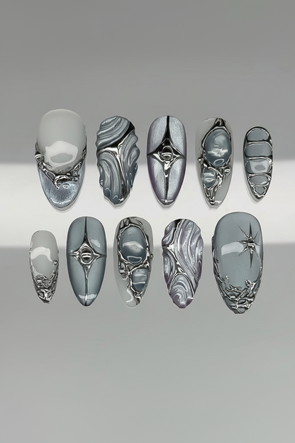 Ethereal Frost & Silver Chrome