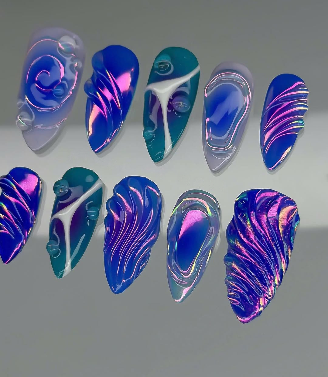 Neon Cyber-Flux