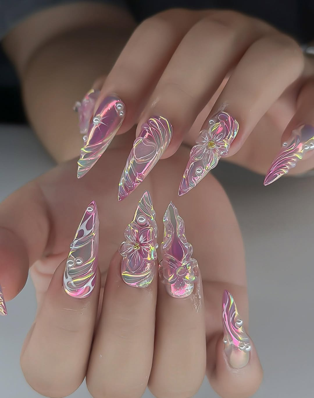 Iridescent Aurora Blossom