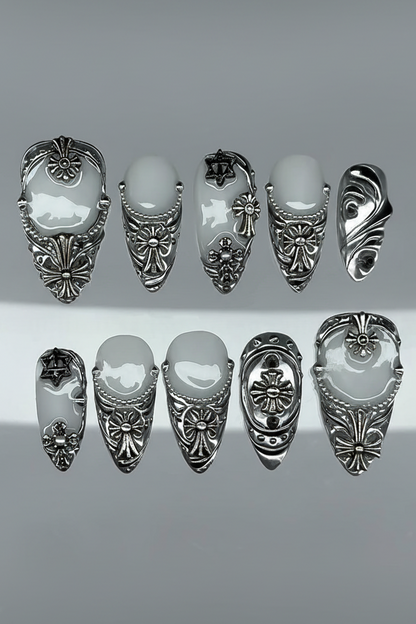 Silver Gothic Bloom