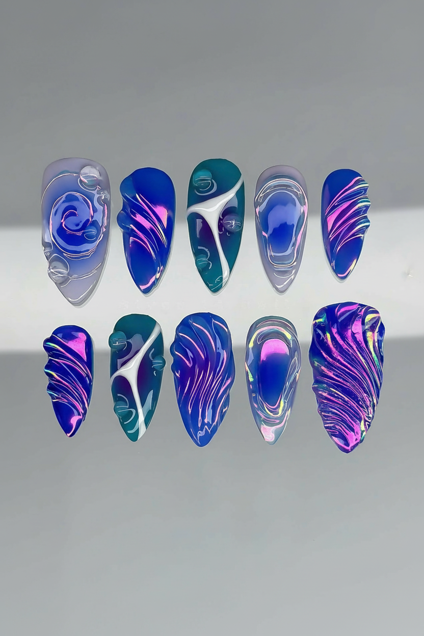 Neon Cyber-Flux