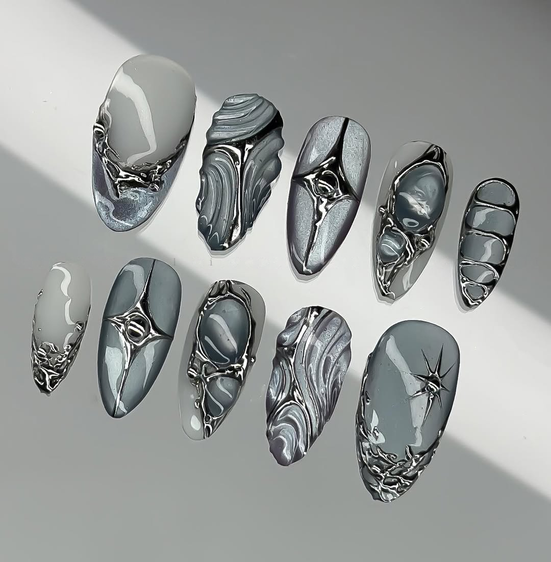 Ethereal Frost & Silver Chrome