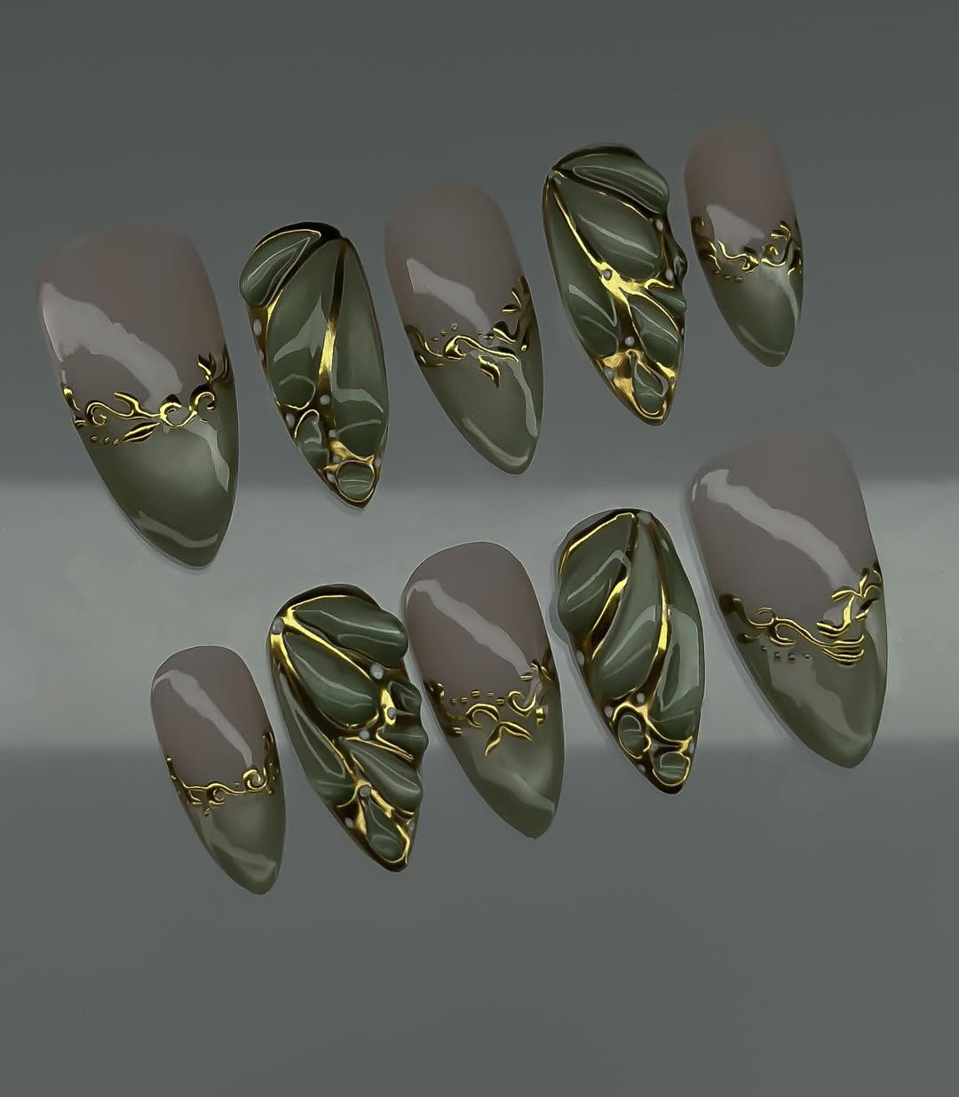 Sage & Gilded Serenity