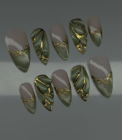 Sage & Gilded Serenity