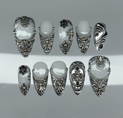 Silver Gothic Bloom