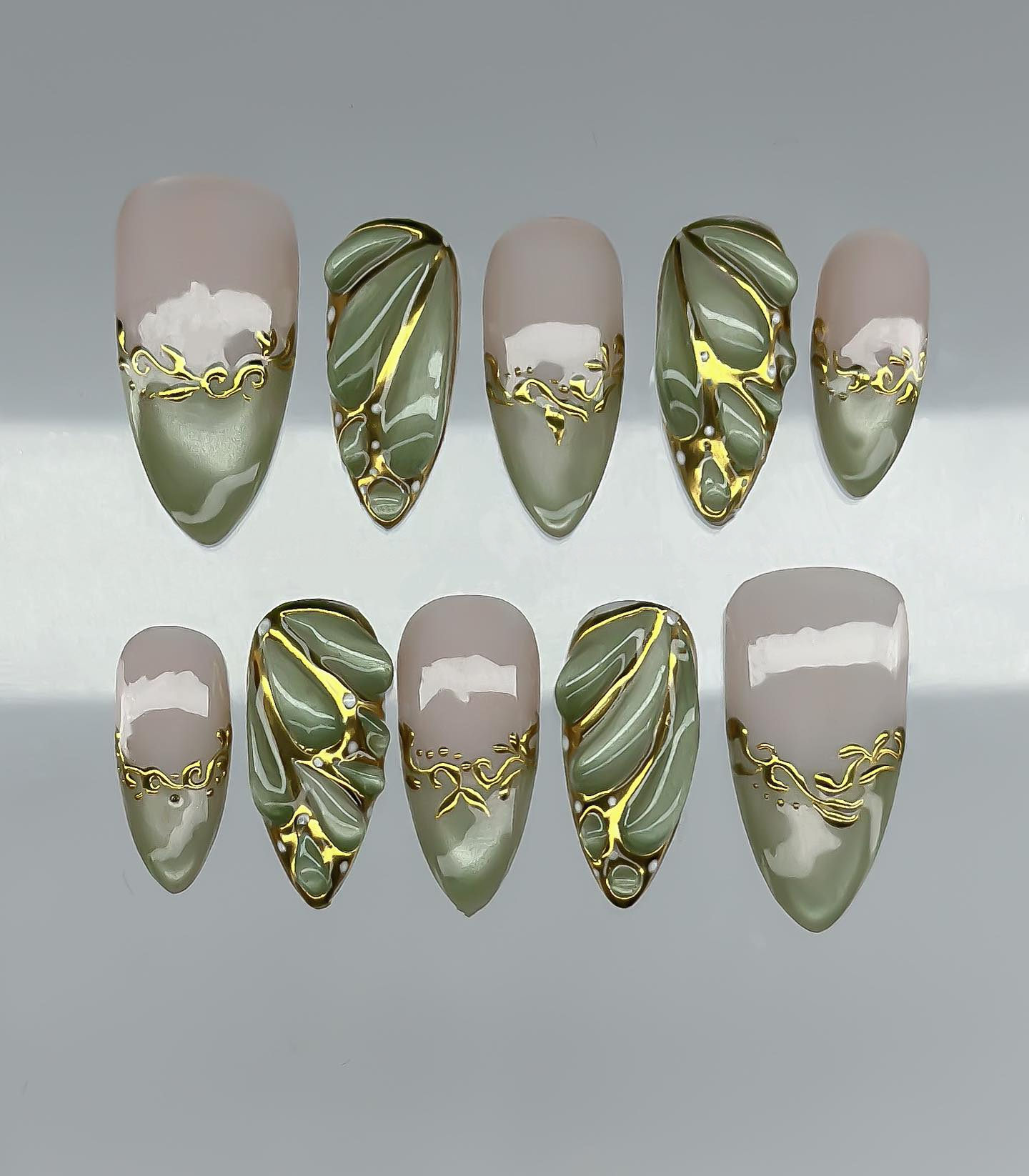 Sage & Gilded Serenity