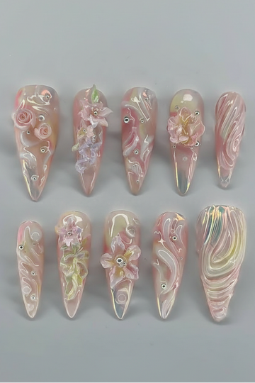 Victorian Botanical Blush