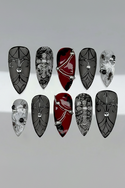 Obsidian Web & Crimson Veil