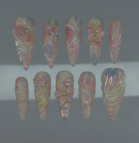 Victorian Botanical Blush