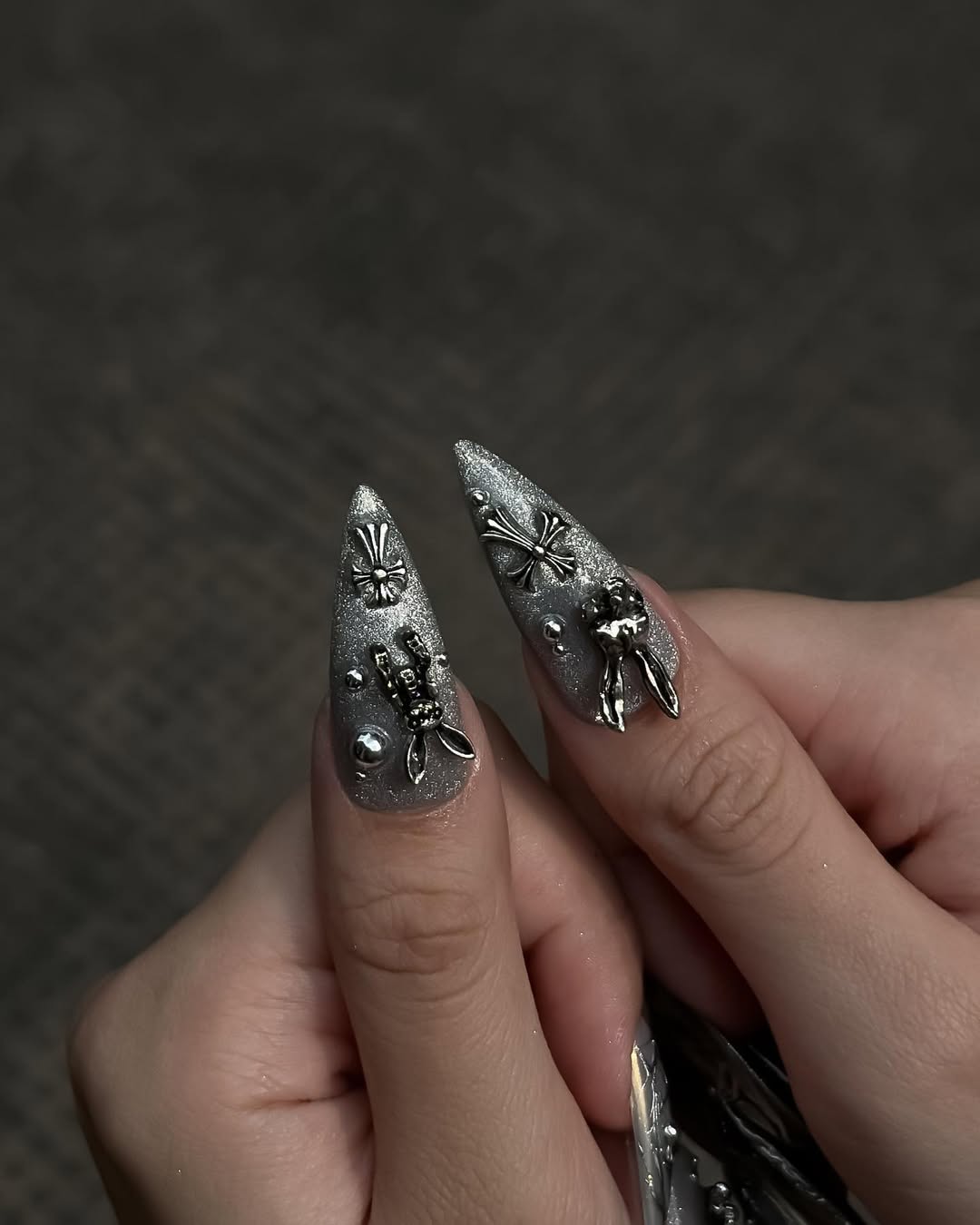 Midnight Silver Rabbit