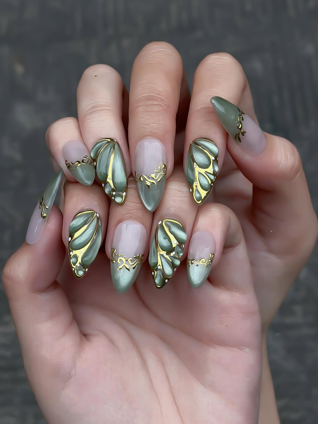 Sage & Gilded Serenity