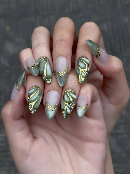 Sage & Gilded Serenity