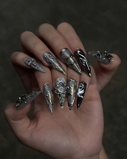 Midnight Silver Rabbit
