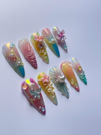 Neon Petals